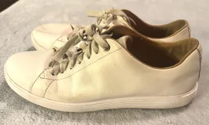 Cole‎ Haan Grand Crosscourt White Leather Tennis Shoes Sneakers Womens 9B thumbnail 1