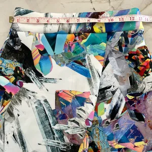 Jaded London Crystal Cyberwave Asymmetrical Skirt thumbnail 10