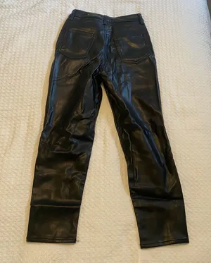 H&M Faux Leather Pants thumbnail 5