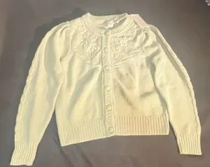 Joie Floral Embroidered Button-Down Cardigan thumbnail 2