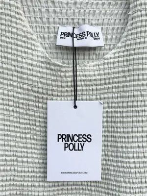 NWT Princess Polly Narnia Bubble Hem Mini Dress Sage Size 4 thumbnail 6