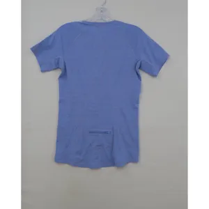 Athleta Womens Blue Space Dye Quarter Zip Cycling Jersey Short Sleeve Small thumbnail 3