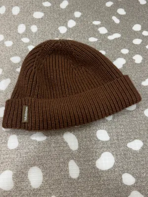 Lululemon merino Wool Ribbed Knit Beanie s/m chocolate Brown Unisex winter hat thumbnail 10