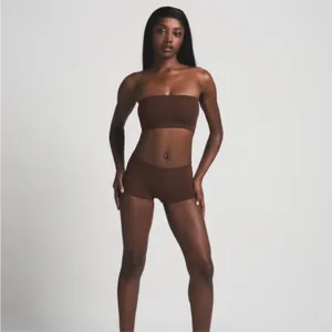 NWT Skims Fits Everybody Bandeau Crop Cocoa Brown‎ Size XS thumbnail 6