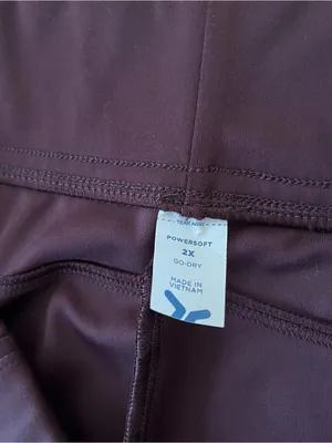 Old Navy Powersoft Purple Wide Leg Pants 2X Athleisure Travel Minimalist Gym NWT thumbnail 7