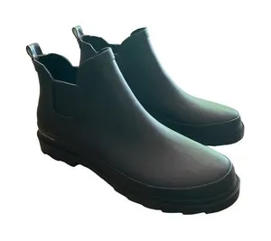 Matt & Nat Women's Size 10 Lane Shoe Rubber Ankle Welly Boots Black New in Box thumbnail 1