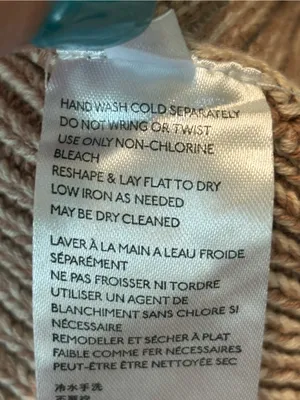 Free People When it rains V-Neck Sweater - Beige size Medium thumbnail 7