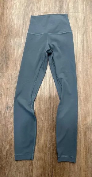 Lululemon Align High-Rise Pant 25 Slate Blue Grey Nulu Leggings LW5CT3S Size 0 thumbnail 1