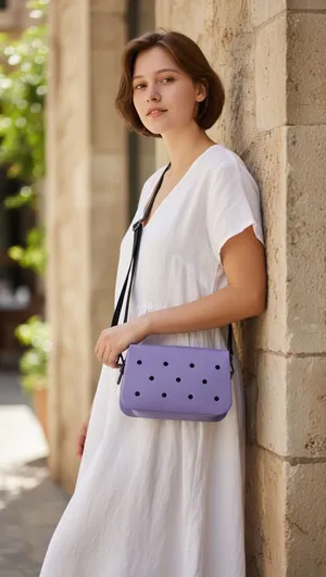 Crossbody bag Purple thumbnail 1
