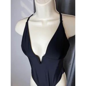 CUPSHE Women X-Small Swimsuit 1-Piece Bathing Suit‎ Deep V Neck Crisscross thumbnail 2