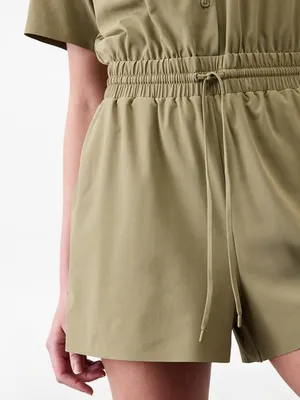 Athleta L Avenue Romper Olive Branch Large Regular thumbnail 5