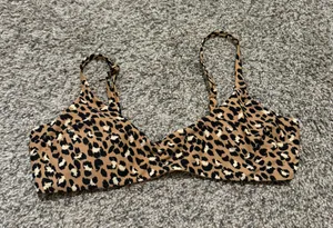Aerie Leopard Bikini Top thumbnail 1