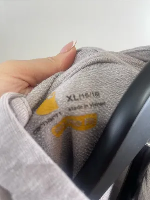 Carhartt Light Gray Pullover Hoodie Sweatshirt thumbnail 3