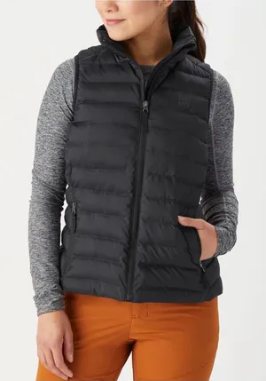 Alaskan Hardgear Duluth Trading Co Womens Puffer Vest Black Quilted AKHG 1X thumbnail 1