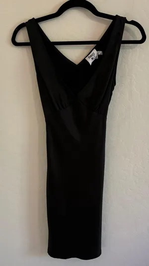 Princess Polly Black Mini Dress thumbnail 2