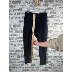 Athleta | women black straight leg 8p pants zipper ankle thumbnail 11