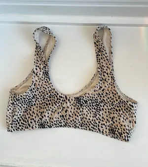 Hollister Cheetah Print Bikini Top thumbnail 2