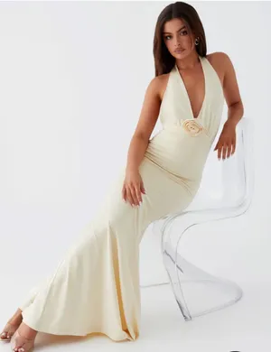 Peppermayo Yellow Maxi Dress thumbnail 1