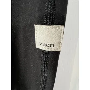 Vuori Womens XS Black High-Waisted Split Hem Leggings thumbnail 3
