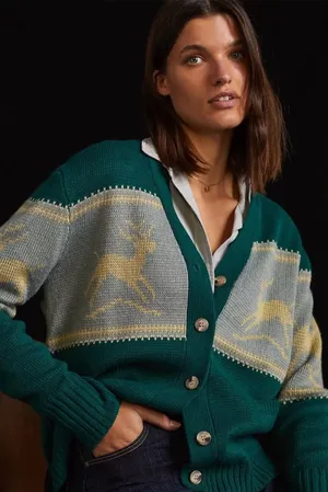 Anthropologie Tiny Deer Sweater thumbnail 1