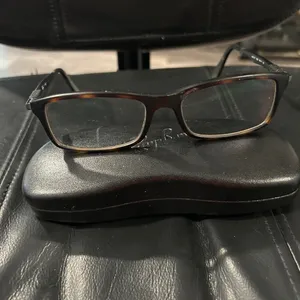 Ray-Ban Brown Frame Glasses frame and Ray Ban hard Case only thumbnail 2