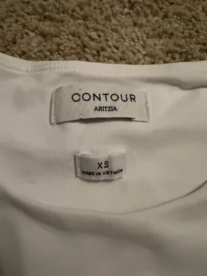 Aritzia Contour Top White xs thumbnail 4