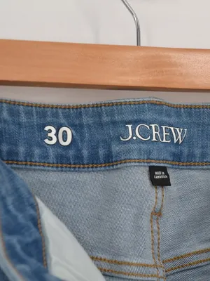 J. Crew '03 Curvy Slim Jeans Light Wash Size 30 thumbnail 4