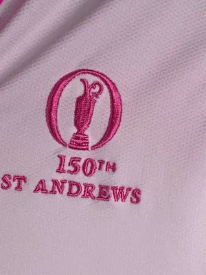 EP Pro Golf Polo Women’s S White Pink Sleeveless St Andrews 150th Anniversary thumbnail 6