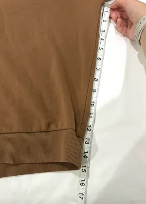 Boutique NUUDS Nashville Pop-up Brown Crewneck Oversized Sweatshirt Large thumbnail 7