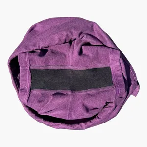 FLEO High Rise Biker Shorts Purple Heather Booty Shorts Small Athletic Gym Yoga thumbnail 4
