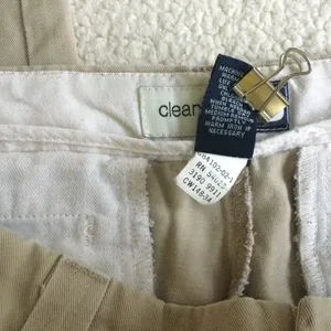 Gap Flat Front Bootcut Low Rise Khakis Y2K - Sz 4 thumbnail 9
