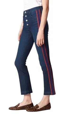 Veronica Beard CAROLYN BABY BOOT JEAN | SIDE STRIPE size 27 NWT thumbnail 1