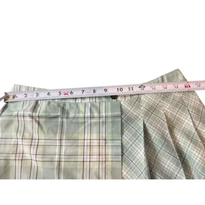 90s Y2K Inspired Sage Green Plaid University Academia Skort S thumbnail 8
