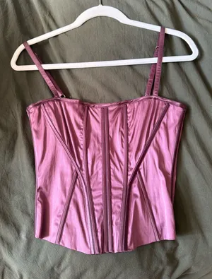Corset top Purple Size 0 thumbnail 1
