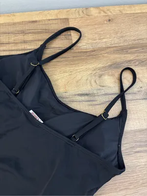 Andie The Amalfi Maternity One Piece Swimsuit Black NEW thumbnail 9