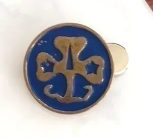 Vintage Girls Scouts Brooch thumbnail 1