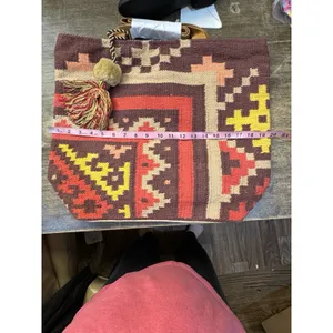 Panache‎ Boho Gypsy Long Large Lima Tote Aztec Southwestern Tapestry thumbnail 10