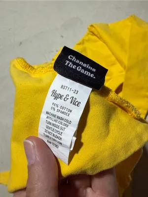 University of Missouri mizzou hype and vice Yellow Bandana tube top medium thumbnail 10