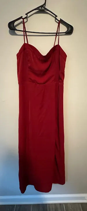 Red Abercrombie Dress thumbnail 1