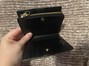 kate spade Black Wallet with Cream Trim thumbnail 4