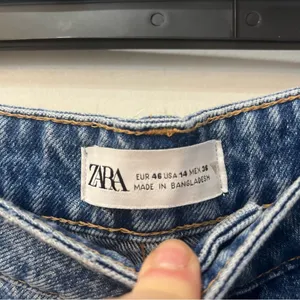 Zara Denim Shorts Duo - Blue and Black size 14 thumbnail 3