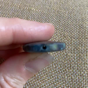 Ruby Zoisite (Anyolite) Drilled Pendant Green thumbnail 3