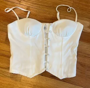 Princess Polly White Top thumbnail 1