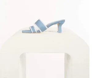 Fae denim fringe slides sandals size IT 39 US 9 thumbnail 16