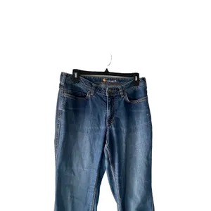 Carhartt Women's Size 10 Tall Work Outdoor Straight Jeans‎ thumbnail 2