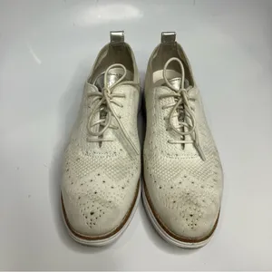 Cole Haan zerogrand white knit Oxford shoes size 8‎ thumbnail 2