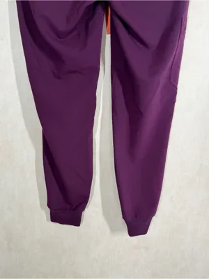 Figs Women’s Zamora High-Rise Jogger Scrub Pants Pull On in Purple XSP thumbnail 8