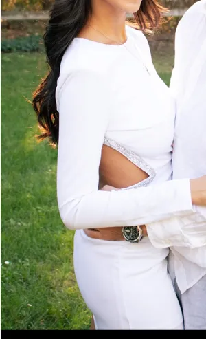 White Mini Lulus Dress thumbnail 2