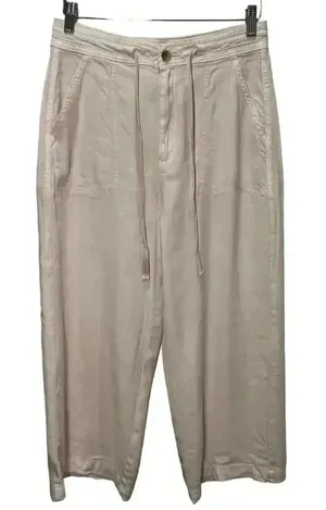 American Eagle Wide‎ Leg Pink Pants Size 28 thumbnail 1