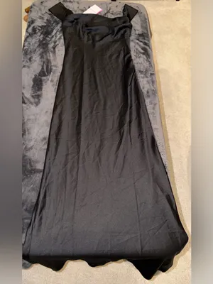Beginning Boutique Ella Black Off Shoulder Formal Maxi Dress Size 4 New with tag thumbnail 9
